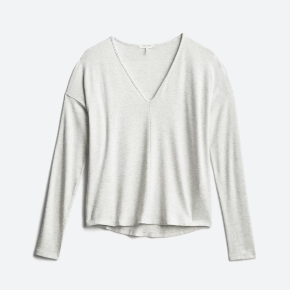 Rag & Bone The Knit Vee Long Sleeve